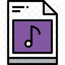 Arquivo Musica Documento Icon