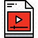 Arquivo Video Documento Icon