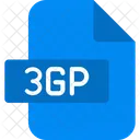 Arquivo 3gp  Ícone