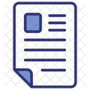 Arquivo Documento Papel Icon