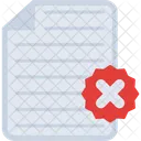 Arquivo Documento Papel Ícone