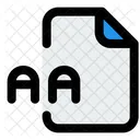 Arquivo aa Ícone