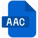 Arquivo aac  Ícone