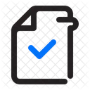 Arquivo Aprovado Aprovado Arquivo Ícone