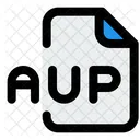 Arquivo aup  Ícone