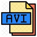 Arquivo avi  Ícone