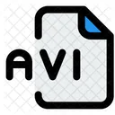 Arquivo avi  Ícone