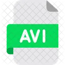 Arquivo avi  Ícone