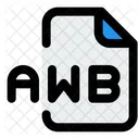 Arquivo awb  Ícone