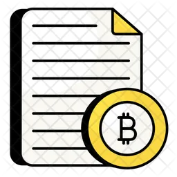 Arquivo bitcoin  Ícone