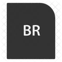Br Arquivo Documento Ícone