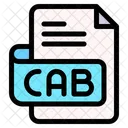 Cab Tipo De Arquivo Formato De Arquivo Ícone