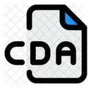 Arquivo cda  Ícone