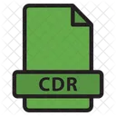 Arquivo cdr  Ícone