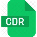 Arquivo cdr  Ícone