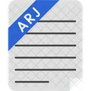 Arquivo compactado arj  Ícone