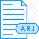 Arquivo compactado arj  Ícone
