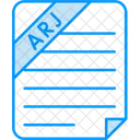 Arquivo compactado arj  Ícone