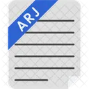 Arquivo compactado arj  Ícone