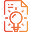 Pensamento Arquivo Criativo Arquivo Inovador Icon