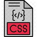 Arquivo Css Documento Ícone