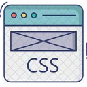 Arquivo Css Do Navegador Codigo Css On Line Programacao Css Ícone