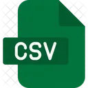 Arquivo CSV  Ícone