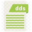 Dds Formato Arquivo Ícone