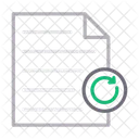 Arquivo Recarregar Documento Ícone