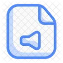 Arquivo de áudio  Ícone