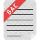 Arquivo de backup  Ícone
