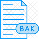 Arquivo de backup  Ícone
