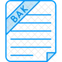 Arquivo de backup  Ícone