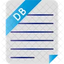 Arquivo de banco de dados  Icon