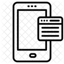 Iphone Navegador Web Celular Ícone