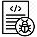 Arquivo de código corrompido  Ícone