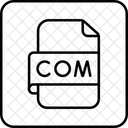 Arquivo De Comando Ms Dos Arquivo Tipo De Arquivo Ícone