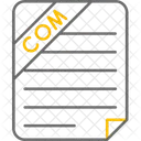 Arquivo De Comando Ms Dos Arquivo Tipo De Arquivo Ícone