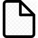 Interface Content File Arquivo Comum Vazio Ícone