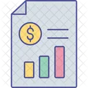 Diagrama Analise Negocios Ícone