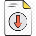 Arquivo De Download Icon