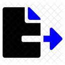Exportar arquivo  Ícone