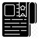 Arquivo De Favoritos Arquivo Favorito Faixa Favorita Ícone