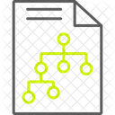 Arquivo De Fluxo Fluxo Processo Icon