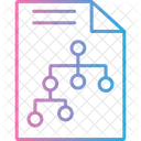 Arquivo de fluxo  Ícone
