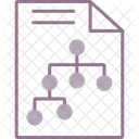 Arquivo De Fluxo Fluxo Processo Icon