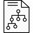 Arquivo De Fluxo Fluxo Processo Icon