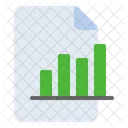 Arquivo de gráfico de barras  Ícone