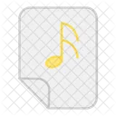 Arquivo Multimidia Arquivo De Audio Formato De Arquivo Icon