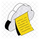 Arquivo Na Nuvem Documento Na Nuvem Doc Na Nuvem Icon